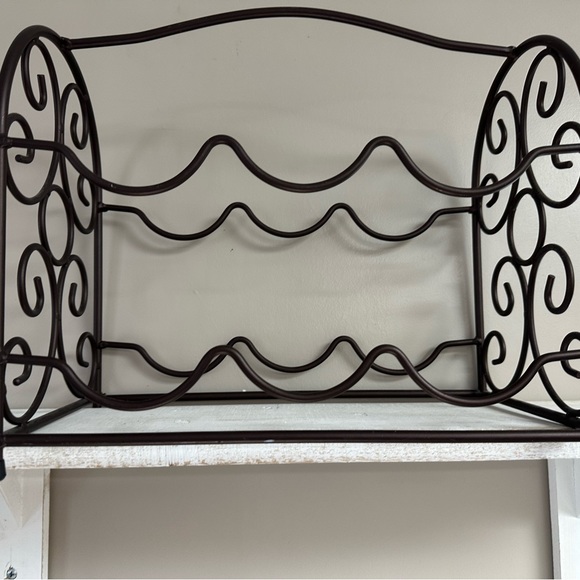 Metal wine rack - Picture 2 of 2